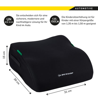 DUNLOP Car Booster bältesstol 135-150 cm