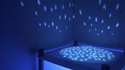 TROUSSELIER Revolution lampada notturna, proiettore di stelle, melodie TRENO