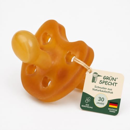 GRÜNSPECHT fopspeen van natuurrubber 6-18m