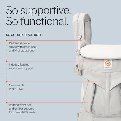 ERGOBABY OMNI 360 ergonomisk bæresele 3,2-20,4kg