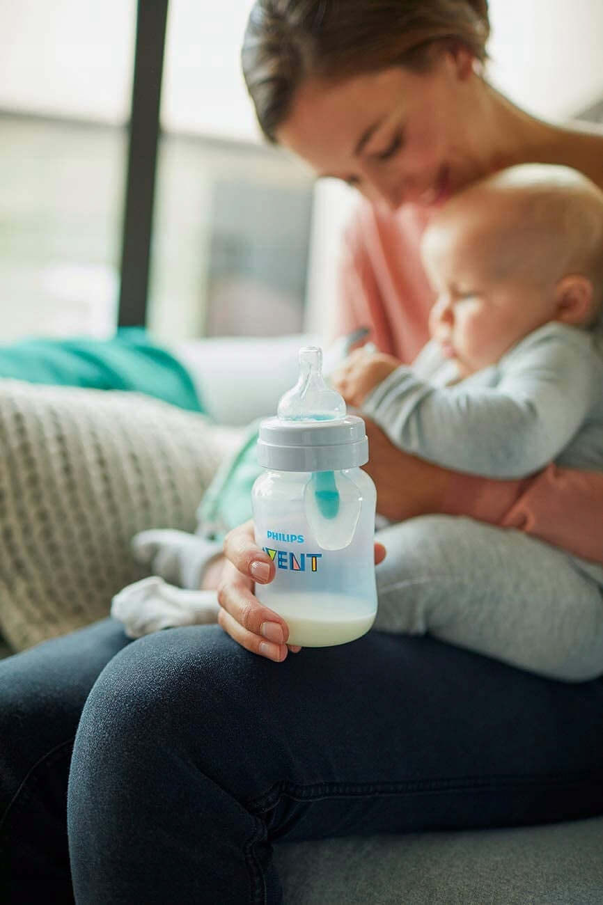PHILIPS AVENT zestaw butelek ANTYKOLKOWYCH airfree, butelka antykolkowa dla noworodka z mamą i dzieckiem