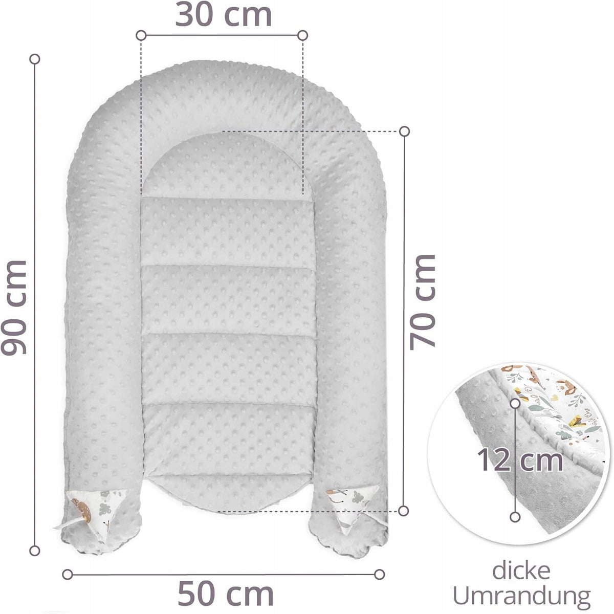 TOTSY BABY babyrede 90 x 50