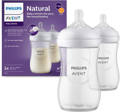 PHILIPS AVENT Natural RESPONSE biberon 260 ml 1m+ x2