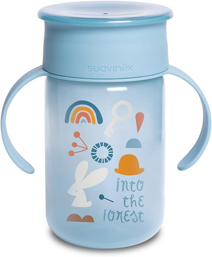 SUAVINEX Gobelet d’Apprentissage Tasse Anti-Fuite 360° 340 ml