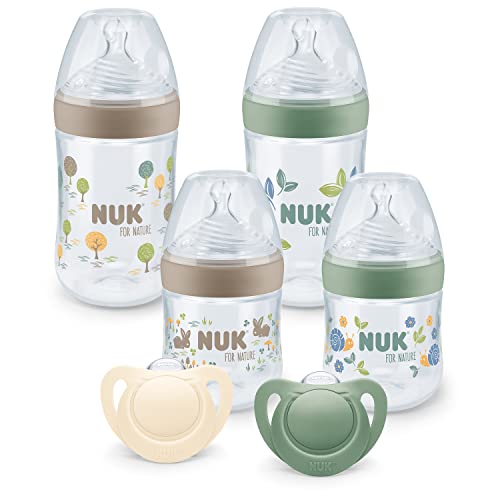 NUK for Nature Perfect Start ensemble de biberons et de tétines 0-18m