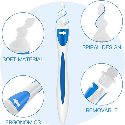 Q-GRIPS Ohrenreiniger + 15 Silikonaufsätze