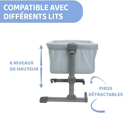 CHICCO NEXT2ME ESSENTIAL berço de co-sleeping regulável