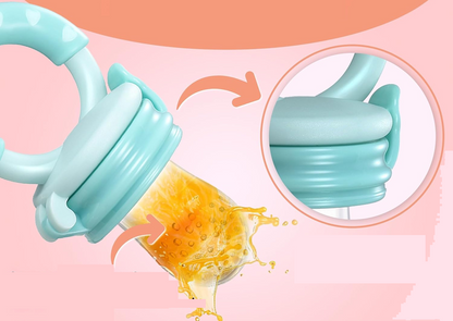 BEBI BORN massaggiagengive dosatore di frutta per bambini 3-24 mesi 3 beccucci