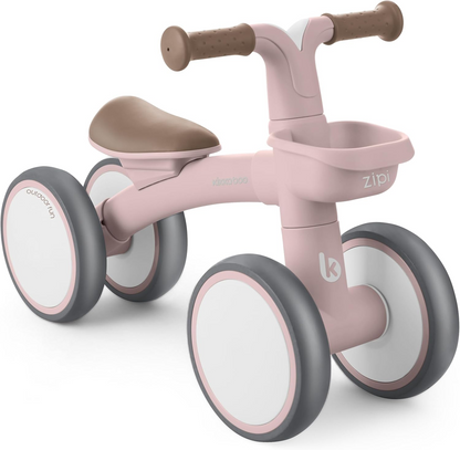 KIKKABOO ZIPI bicicleta de equilíbrio sem pedais 1-3 anos, até 20kg