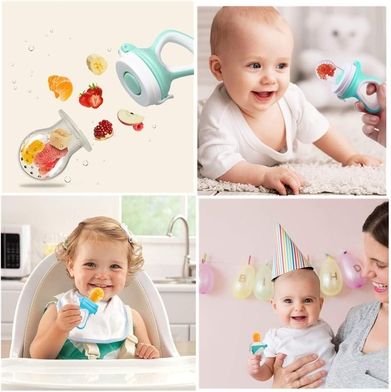 MELARQT fruit feeder teether x2