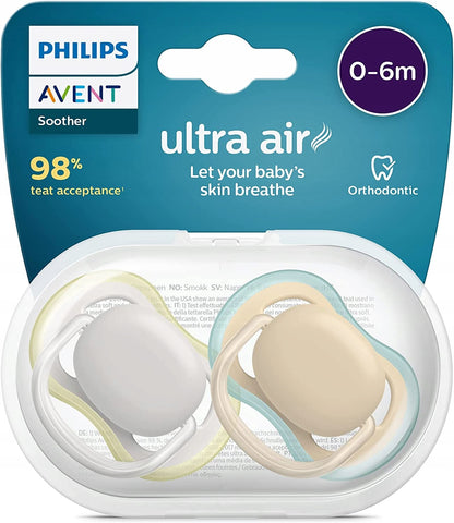 PHILIPS AVENT Ultra Air chupetas x 2 0-6msc