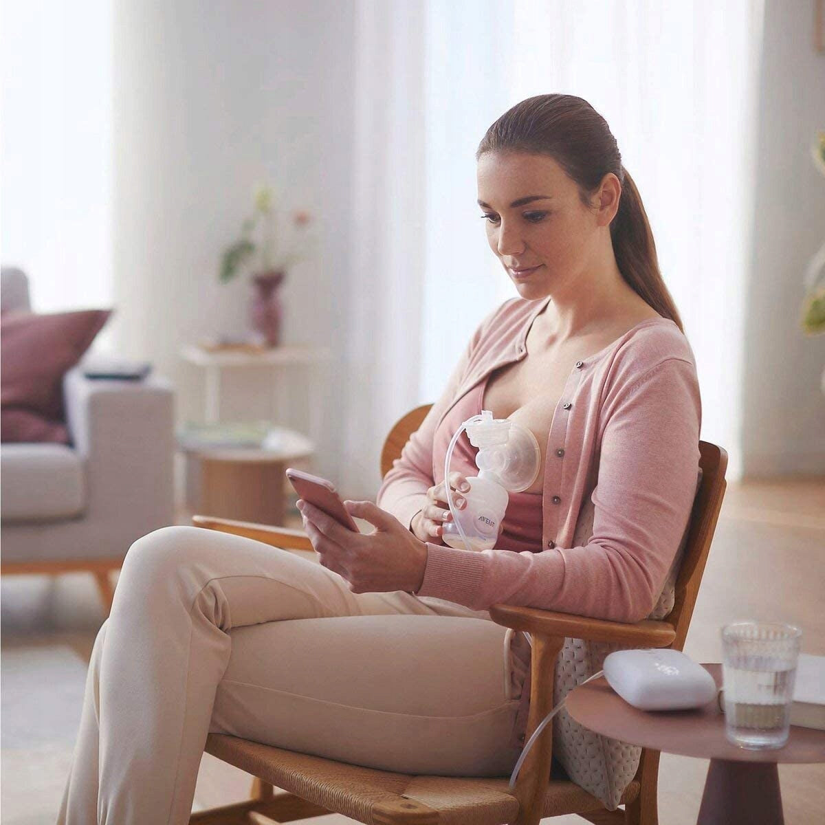 PHILIPS AVENT SCF396/31 single electric breast pump with set
