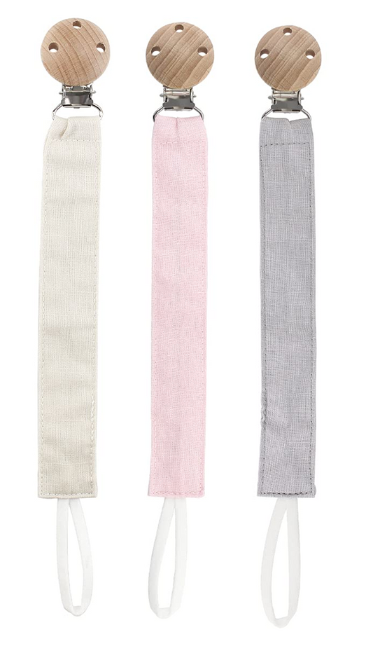 RUBYdummy chain 3 piecesage 0 +colours beige, pink, greydimensions shown in one of the photosmaterials cotton