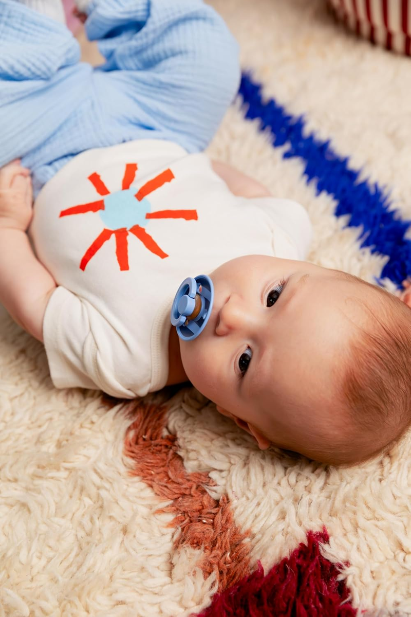 BIBS COLOUR 2 round rubber pacifiers
