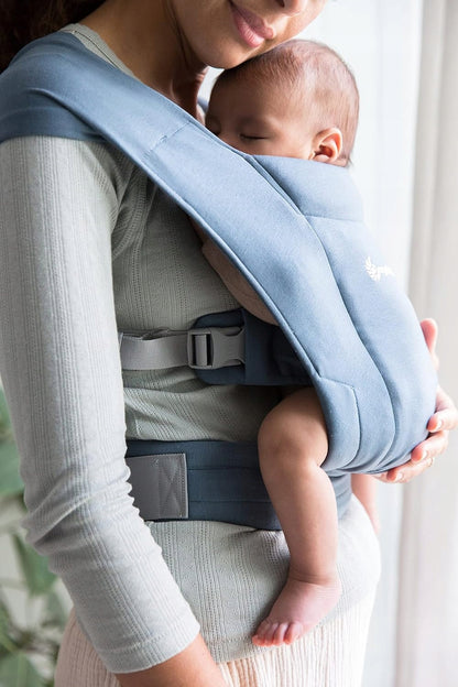 ERGOBABY EMBRACE nosidełko dla noworodków, ergonomiczne nosidełko dla dziecka 3,2-11,3 kg, miękkie i wygodne