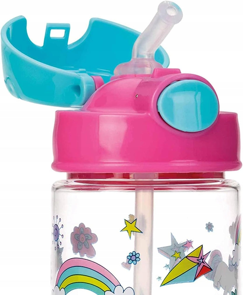 NUBY Straw Cup borraccia in tritan con cannuccia 4m+ 540 ml