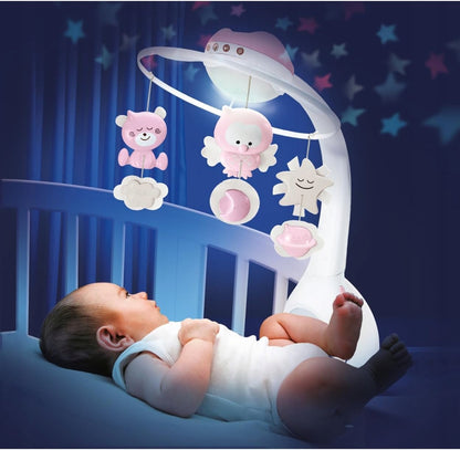 INFANTINO 3 in 1 giostrina proiettore per lettino e armadio