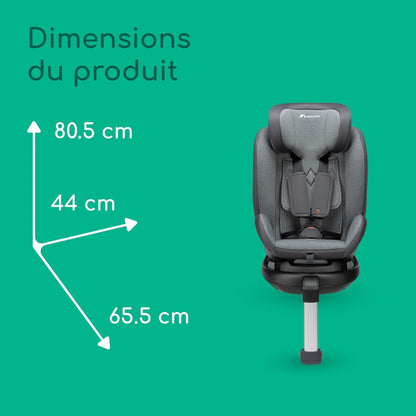 BEBECONFORT EVOLVEFIX PLUS I-SIZE bilbarnstol 0-36 mån 360° med ISOFIX-bas
