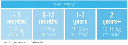 BAMBINO MIO pielucha do pływania ananasy 6-12msc "N dla 6-12 miesięcy, 7-9 kg