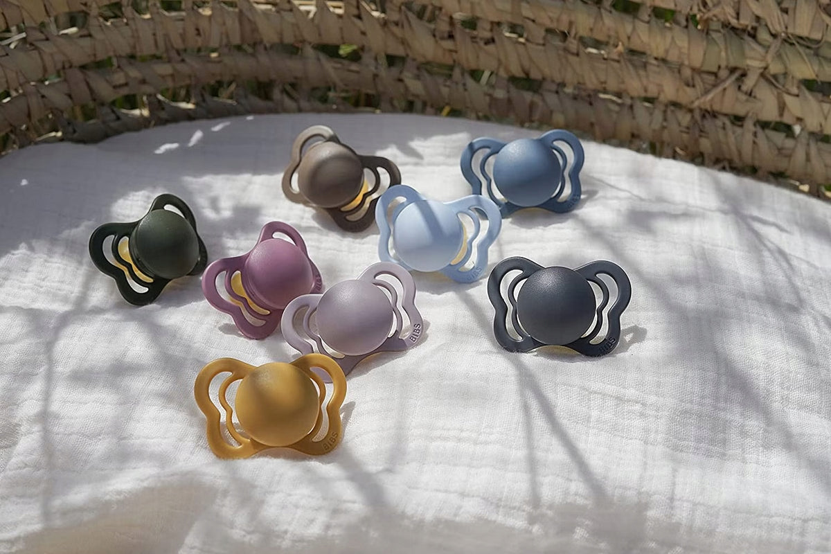 BIBS COUTURE succhietti calmanti SILICONE 0-6 mesi ANATOMICO