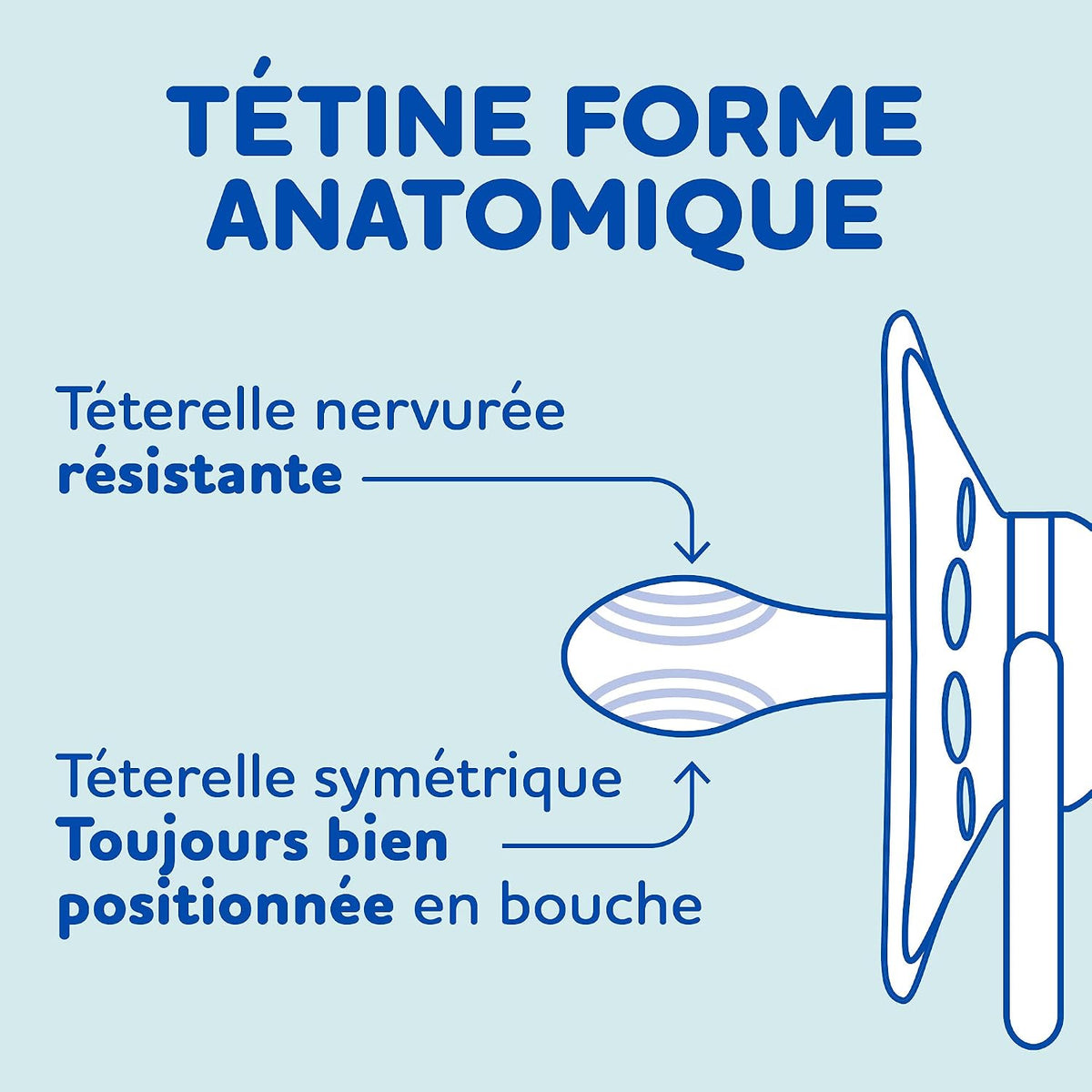 DODIE anatomische fopspeen 18 maanden+ Bébé Ours x3
