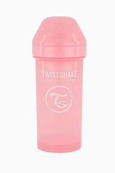 TWISTSHAKE Kid Cup cană anti-vărsare cu cioc și blender, 360 ml, 12 luni+