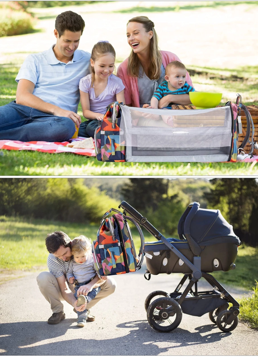 SNDMOR accessory backpack with possible replacement pack. Expandable travel-sized Ĺ'ook