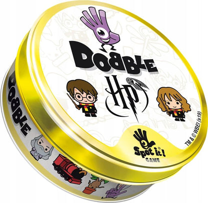 ZYGOMATIC Dobble 55 kort + metallåda HARRY POTTER