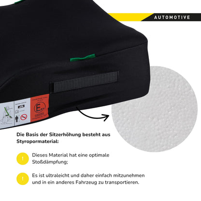 DUNLOP Car Booster bältesstol 135-150 cm