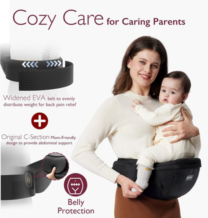 MOMCOZY nosič na bedra 0-36 měsíců velikost M