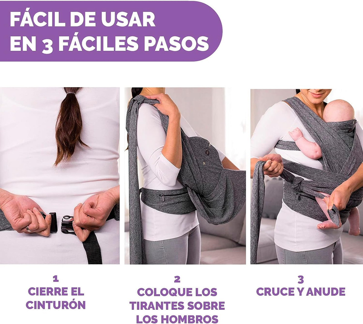 CHICCO Boppy ComfyFit Evolution marsupiu ergonomic pentru bebeluși 0+
