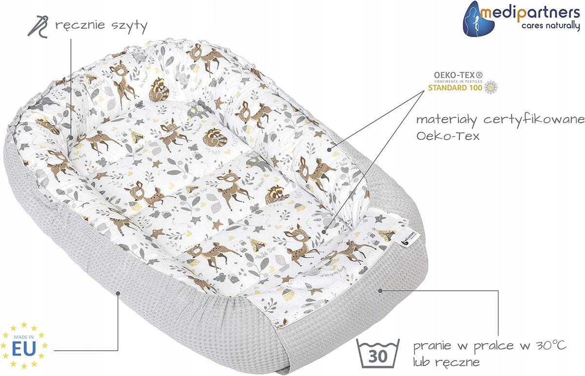 MEDIPARTNERS babynest 90 x 50