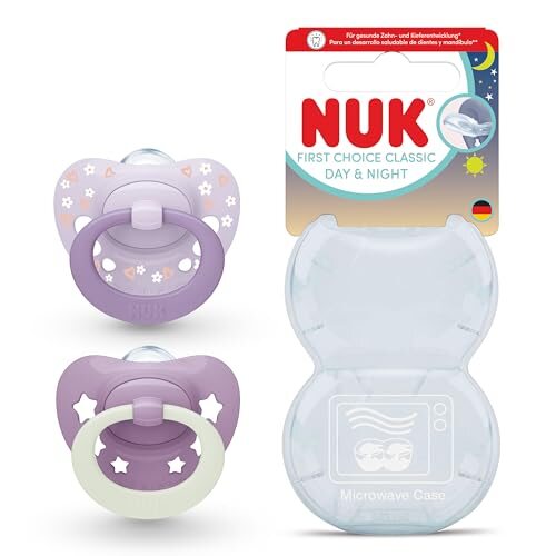 NUK First Choice Classic pacifier 0-6m x2