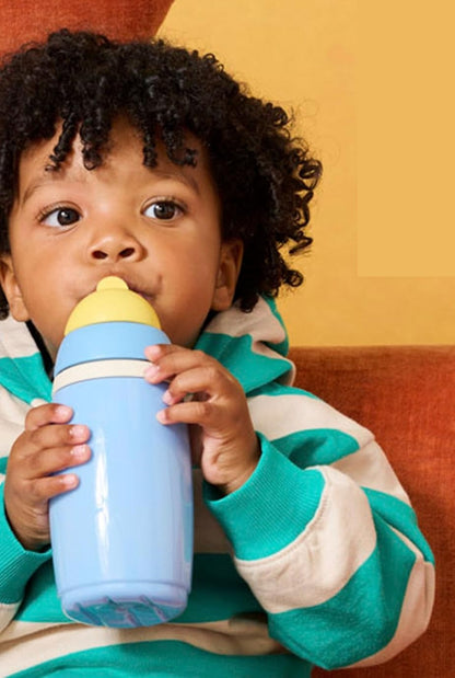 TOMMEE TIPPEE Active Straw Cup cană-bidon cu pai 266 ml 12 luni+