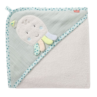 FEHN Sea Creatures HOODED TOWEL 80x80 cm