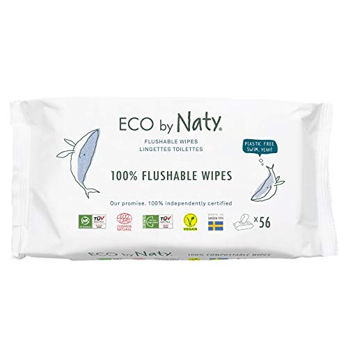 Eco by Naty toalhetes para recém-nascidos 56 un.