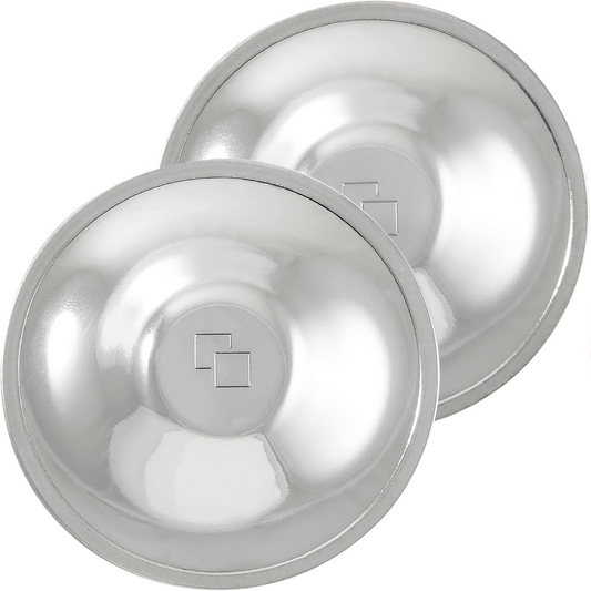 SILVER CUPS silver nipple shields