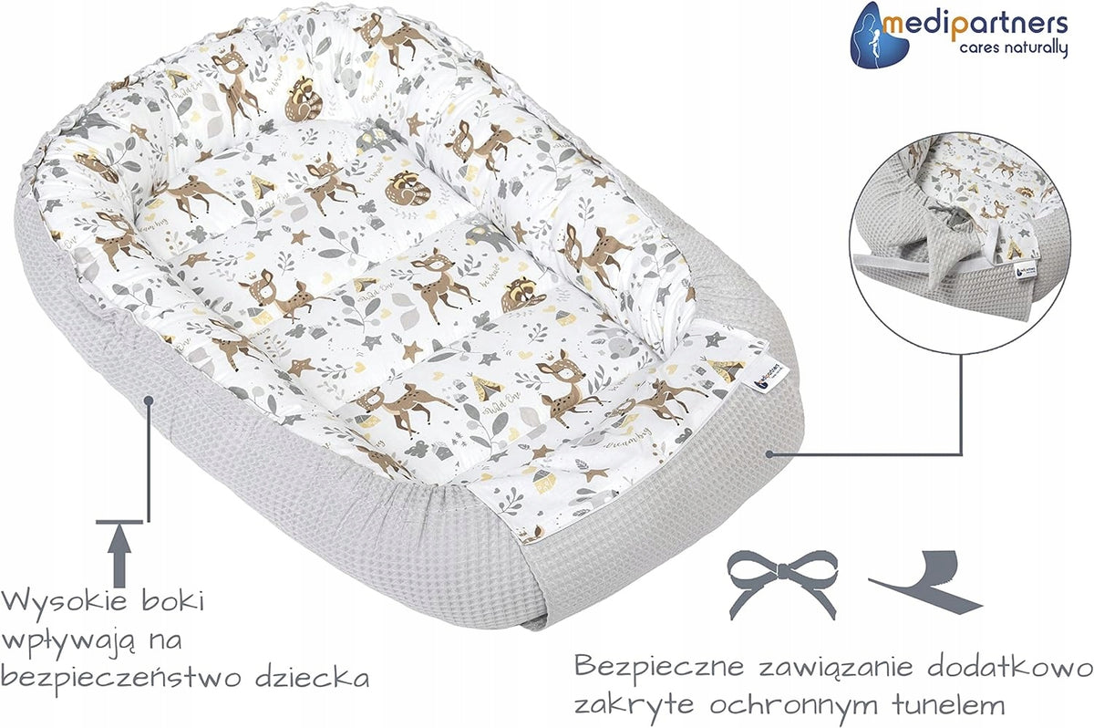 MEDIPARTNERS babynest 90 x 50
