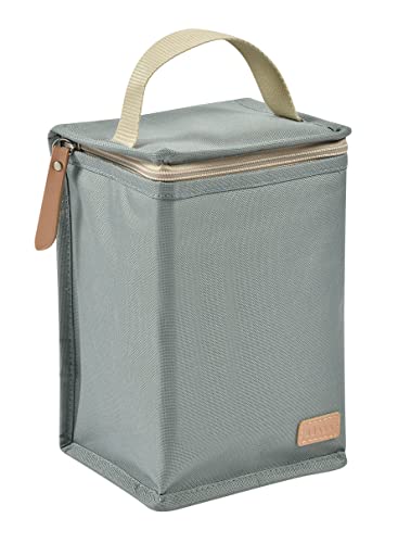 Béaba Insulated Lunch Pouch – szałwiowa torba termiczna na posiłek