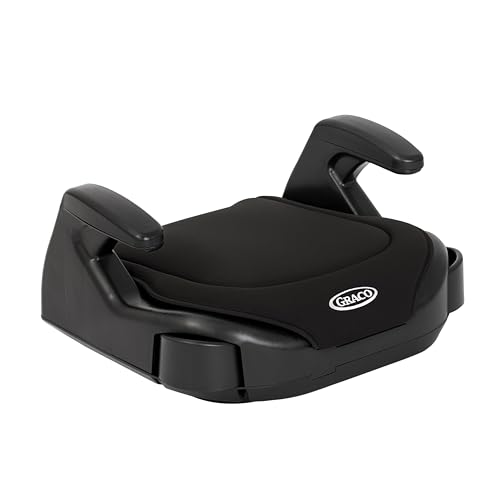 Graco Booster Basic R129 — czarna podstawka samochodowa z podłokietnikami