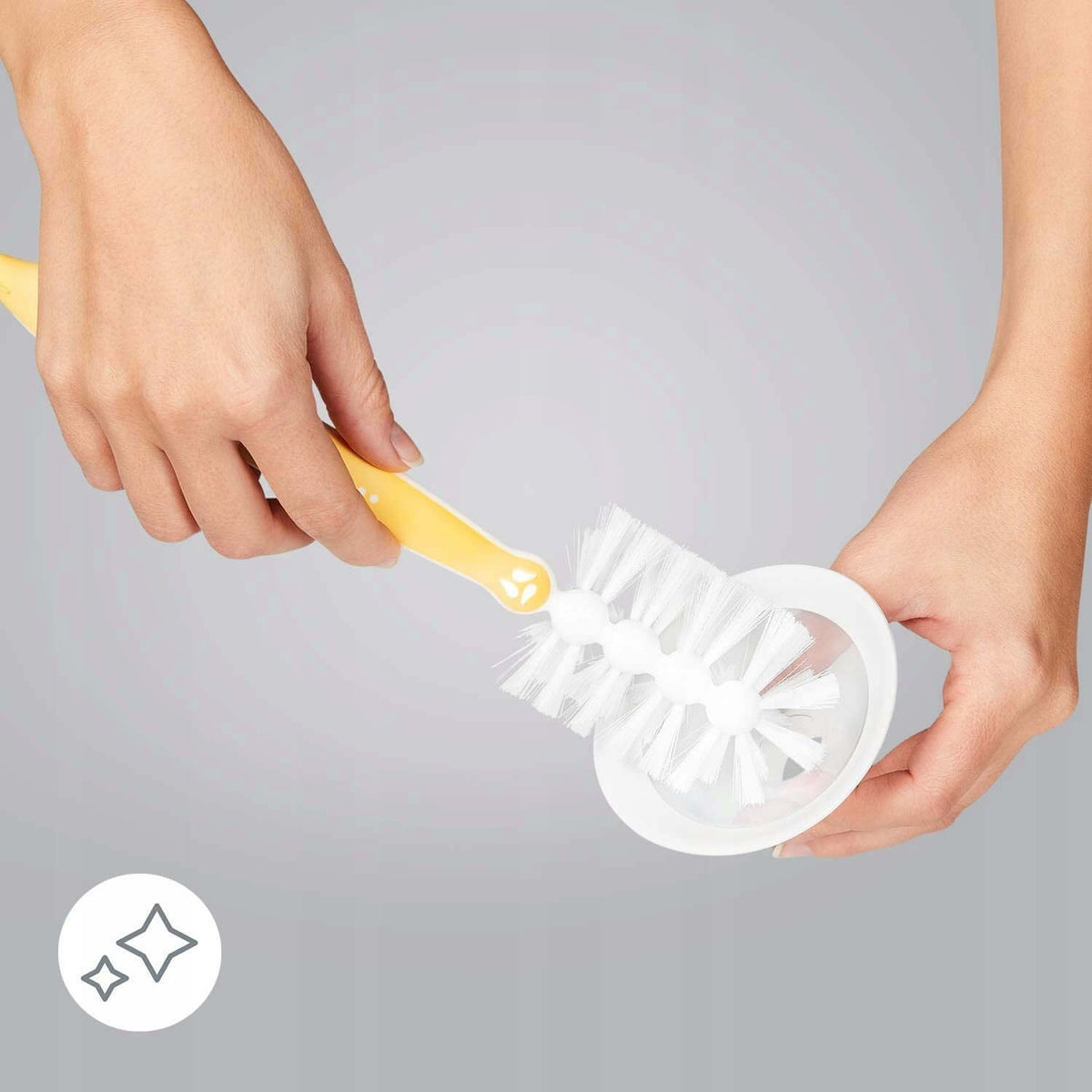 MEDELA Harmony Flex laktator ręczny 2fazowy, lekki i kompaktowy, żółty, BPA free