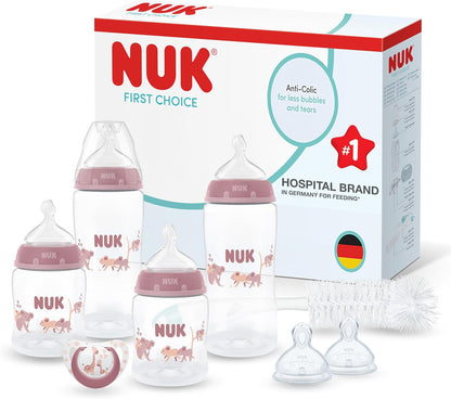 NUK First Choice Perfect Start nappflaskset 0-6m 8 delar
