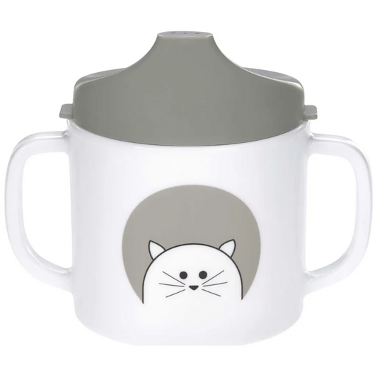 LASSIG Sippy Cup Little Chums Cat training cup for learning to drink