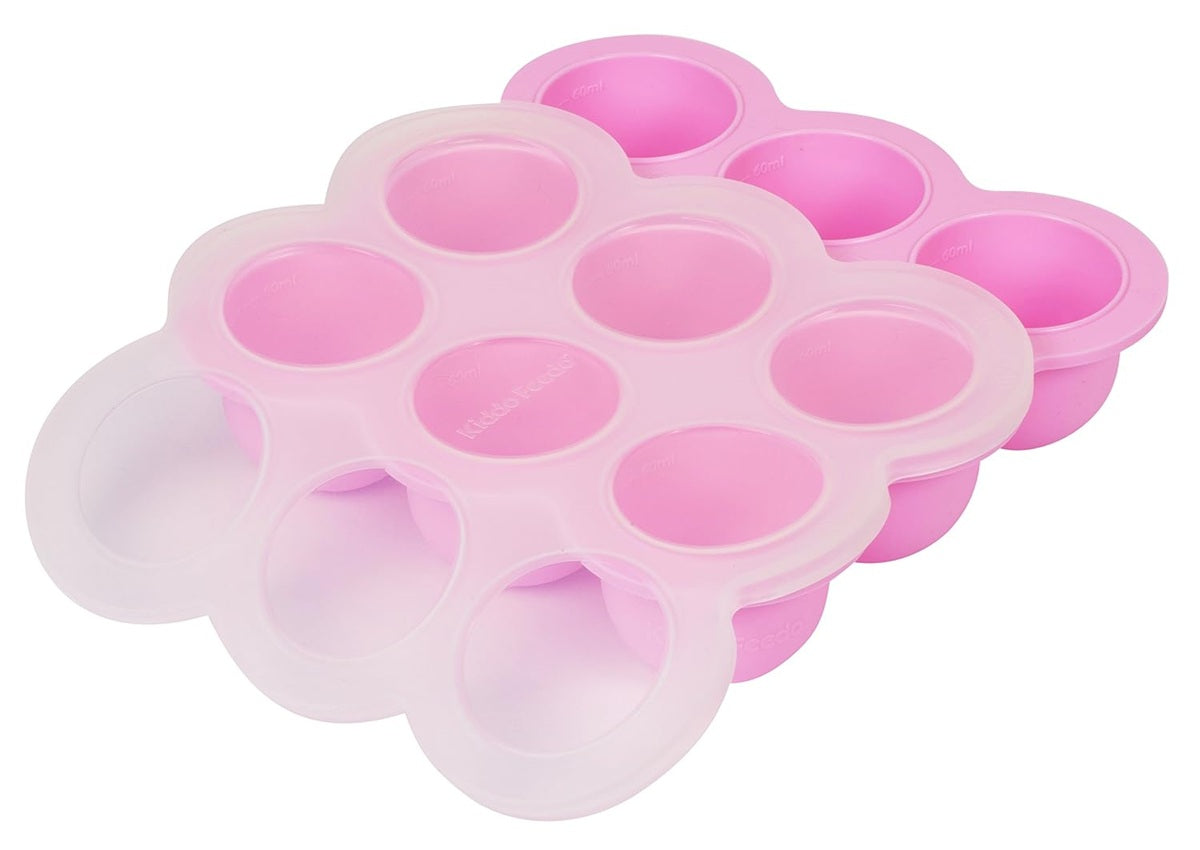 KIDDO FEEDO silikonski model za zamrzovanje hrane 9 x 60 ml