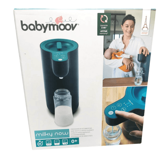 BABYMOOV ekspres do mleka MILKY NOW 1 podgrzewacz i dozownik do wody szaro-morski