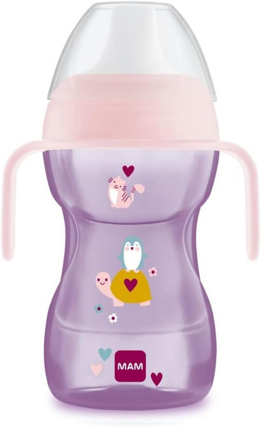 MAM Fun To Drink Cup Εκπαιδευτικό ποτήρι με στόμιο 270 ml 8 m+