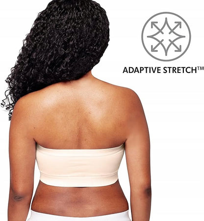 MEDELA gorset do laktatora HANDS-FREE L beżowy, elastyczny, bez ramiączek, adaptive stretch