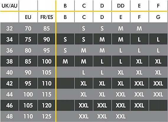 MEDELA KEEP COOL ULTRA biustonosz do karmienia + wkładki S, czarny, bezszwowy biustonosz do karmienia z rozmiarami UK/AU, EU i FR/ES