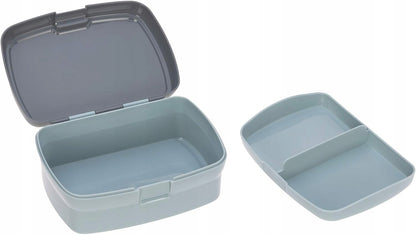 LASSIG zestaw śniadaniowy BIDON śniadaniówka, lunchbox z pojemnikiem na przekąski i bidonem