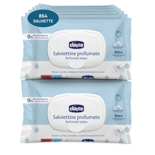 Chicco toalhitas multifunções para bebés 864 un.